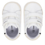 Παιδικά Παπούτσια Αγκαλίας Calvin Klein Αγόρι V0B9-83437-1582Y631 Λευκά
