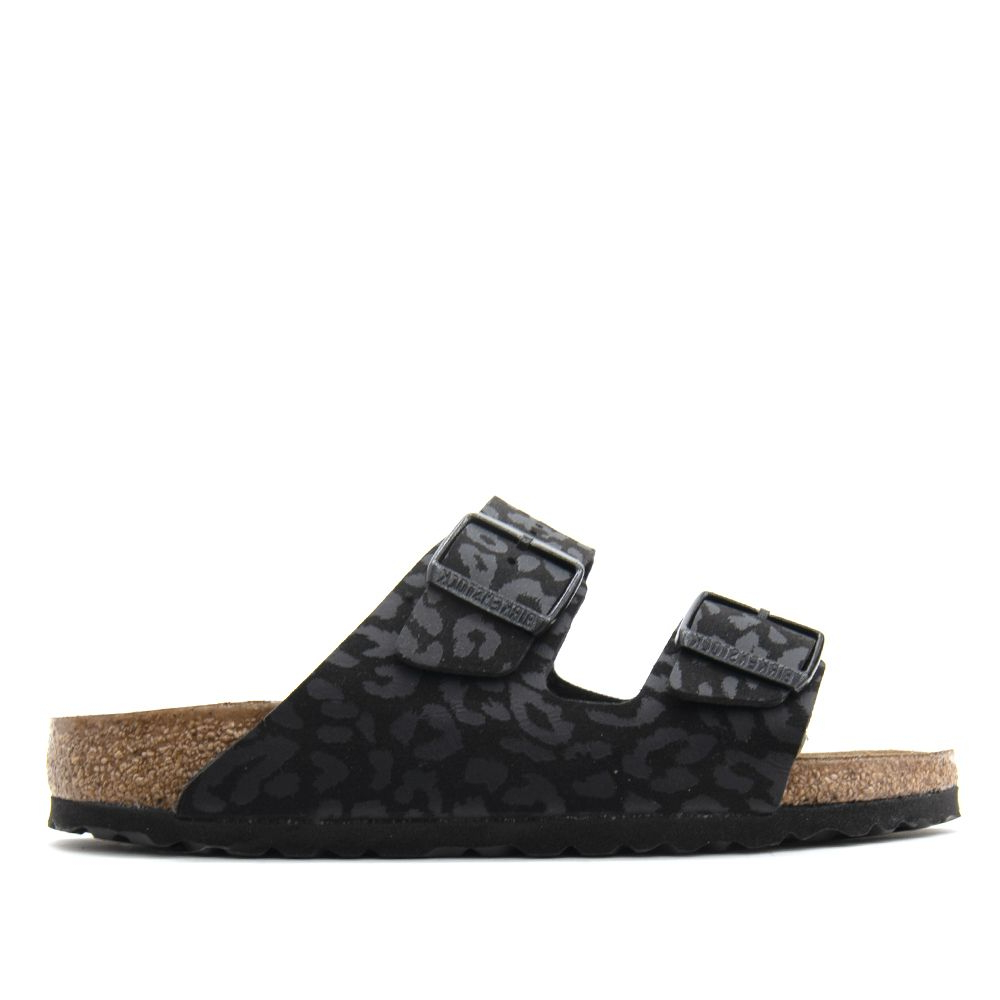 Γυναικεία Ανατομικά Σανδάλια Birkenstock Arizona Bs 1030563 Leo Black Narrow Fit Γυναικεία Ανατομικά Σανδάλια Birkenstock Arizona Bs 1030563 Leo Black Narrow Fit