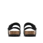 Γυναικεία Ανατομικά Σανδάλια Birkenstock Arizona Bs 1030563 Leo Black Narrow Fit