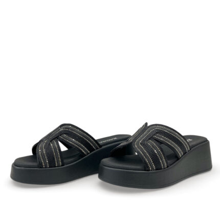 Γυναικείες Ανατομικές Πλατφόρμες Ragazza 01157 Μαύρες