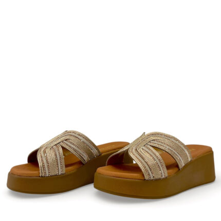 Γυναικείες Ανατομικές Πλατφόρμες Ragazza 01157 Beige