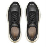 Γυναικεία Ανατομικά Δερμάτινα Sneakers Geox Diamanta D66UFA 08522 C9999 Μαύρα