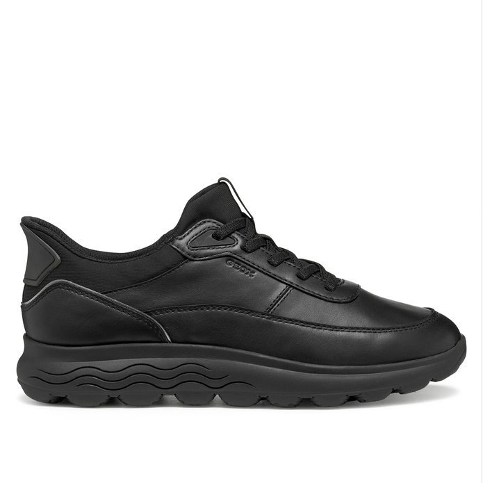 Γυναικεία Ανατομικά Δερμάτινα Sneakers Geox Spherica D567MB 00085 C9999 Μαύρα Γυναικεία Ανατομικά Δερμάτινα Sneakers Geox Spherica D567MB 00085 C9999 Μαύρα