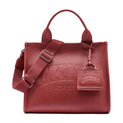 Γυναικεία Τσάντα Χειρός/Ώμου DKNY Hadlee Md Tote R53AAR57-FOH Κόκκινη