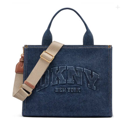 Γυναικεία Τσάντα Χειρός/Ώμου DKNY Hadlee Md Tote R62AYR57-GF6 Μπλε Τζιν
