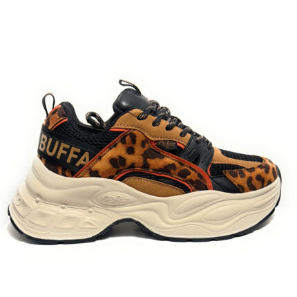 Γυναικεία Sneakers Buffalo Yuno BNPD00016355 Beige/Black/Leo