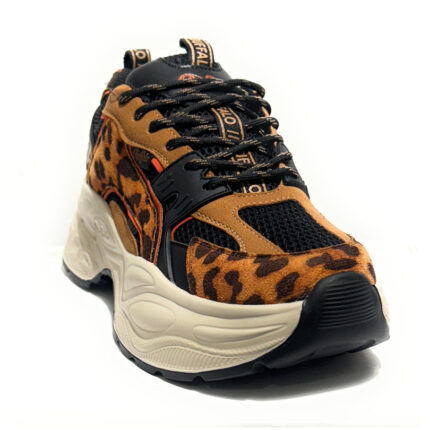 Γυναικεία Sneakers Buffalo Yuno BNPD00016355 Beige/Black/Leo