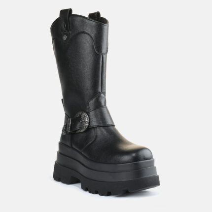 Γυναικεία Μποτάκια Buffalo Jupiter BNPD00016410 Μαύρα