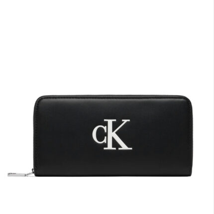 Γυναικείο Πορτοφόλι Calvin Klein LV04F1077G-3L2 Μαύρο Λευκό