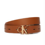 Γυναικεία Ζώνη Διπλής Όψης Calvin Klein LV04F7044G-XM8 Ταμπά/Καφέ