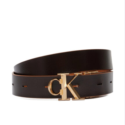 Γυναικεία Ζώνη Διπλής Όψης Calvin Klein LV04F7044G-XM8 Ταμπά/Καφέ