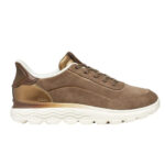 Γυναικεία Ανατομικά Δερμάτινα Sneakers Geox Spherica D657MA-022NF-C6029 Taupe