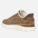 Γυναικεία Ανατομικά Δερμάτινα Sneakers Geox Spherica D657MA-022NF-C6029 Taupe