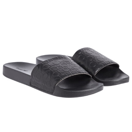 Ανδρικές Παντόφλες Slider Calvin Klein HM0HM00460 BEH Μαύρο