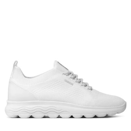 Γυναικεία Ανατομικά Sneakers Geox D15NUA 0006K C1000 Λευκά