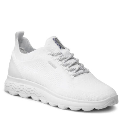 Γυναικεία Ανατομικά Sneakers Geox D15NUA 0006K C1000 Λευκά