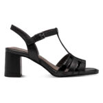 Γυναικεία Ανατομικά Δερμάτινα Πέδιλα Tamaris Comfort 8-88320-42 098 Μαύρα