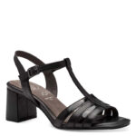 Γυναικεία Ανατομικά Δερμάτινα Πέδιλα Tamaris Comfort 8-88320-42 098 Μαύρα