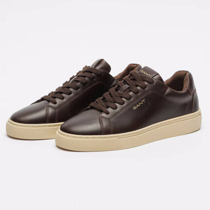 Ανδρικά Δερμάτινα Sneakers Gant Mc Julien 29631555 G46 Καφέ Σκούρο