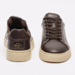 Ανδρικά Δερμάτινα Sneakers Gant Mc Julien 29631555 G46 Καφέ Σκούρο