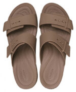 Γυναικείες Ανατομικές Παντόφλες Crocs Brooklyn Buckle Low 211215-2Q9 Latte