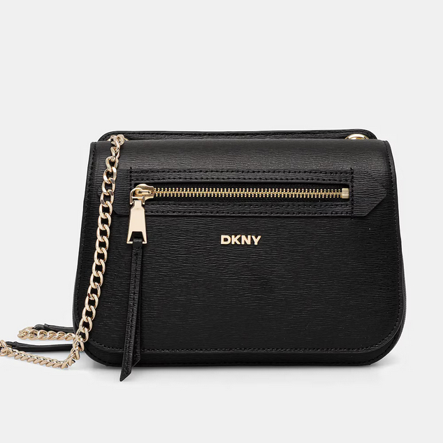 Γυναικεία Δερμάτινη Τσάντα 'Ωμου DKNY Bryant R5333M02-BGD Μαύρη Γυναικεία Δερμάτινη Τσάντα 'Ωμου DKNY Bryant R5333M02-BGD Μαύρη