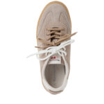 Γυναικεία Ανατομικά Δερμάτινα Sneakers Tamaris 1-23609-46 341 Μπέζ