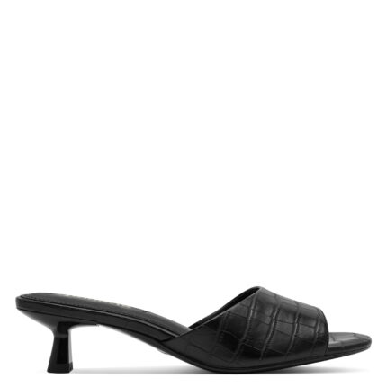 Γυναικεία Ανατομικά Mules Tamaris 1-27218-46 028 Μαύρο Κροκό