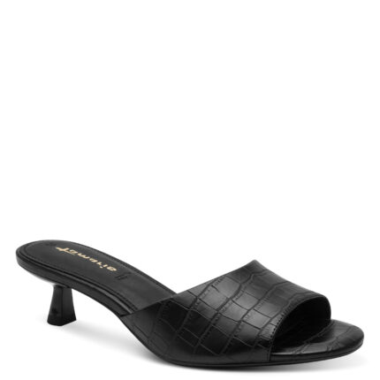 Γυναικεία Ανατομικά Mules Tamaris 1-27218-46 028 Μαύρο Κροκό