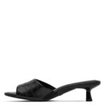 Γυναικεία Ανατομικά Mules Tamaris 1-27218-46 028 Μαύρο Κροκό