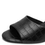 Γυναικεία Ανατομικά Mules Tamaris 1-27218-46 028 Μαύρο Κροκό