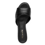 Γυναικεία Ανατομικά Mules Tamaris 1-27218-46 028 Μαύρο Κροκό