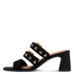 Γυναικεία Ανατομικά Δερμάτινα Mules Tamaris 1-27222-46 001 Μαύρο