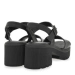 Γυναικεία Πέδιλα Seven LM-TM-1029 Μαύρο Δέρμα W419A0294002