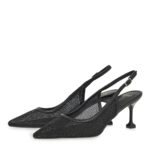 Γυναικεία Slingback Exe 5153-211 Μαύρο Στρας W47005114171