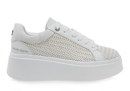 Γυναικεία Sneakers Renato Garini 88-61RG27 Λευκό Πλεκτό W119R027326M