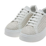 Γυναικεία Sneakers Renato Garini 88-61RG27 Λευκό Πλεκτό W119R027326M