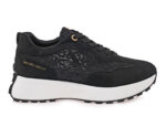 Γυναικεία Sneakers Renato Garini 418-52RG27 Μαύρο Καστόρι Δαντέλα W119R41833X1