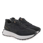 Γυναικεία Sneakers Renato Garini 418-52RG27 Μαύρο Καστόρι Δαντέλα W119R41833X1