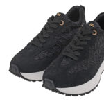 Γυναικεία Sneakers Renato Garini 418-52RG27 Μαύρο Καστόρι Δαντέλα W119R41833X1