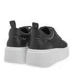 Γυναικεία Sneakers Renato Garini 88-61RG05C Μαύρο Φιλιτρέ Στρας W119R61539E0