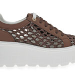 Γυναικεία Sneakers Renato Garini 2201-61RG01 Καφέ Πλεκτό W119R6113419