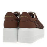 Γυναικεία Sneakers Renato Garini 2201-61RG01 Καφέ Πλεκτό W119R6113419
