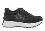 Γυναικεία Sneakers Renato Garini 418-52RG27 Μαύρο Φιλιτρέ Στρας W119R41739E0