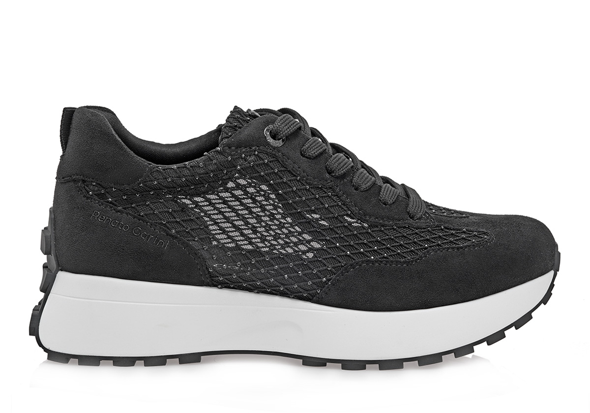 Γυναικεία Sneakers Renato Garini 418-52RG27 Μαύρο Φιλιτρέ Στρας W119R41739E0 Γυναικεία Sneakers Renato Garini 418-52RG27 Μαύρο Φιλιτρέ Στρας W119R41739E0