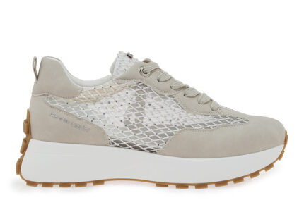 Γυναικεία Sneakers Renato Garini 418-52RG27 Off White Φιλιτρέ Στρας W119R41734V4