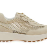 Γυναικεία Sneakers Renato Garini 418-52RG27 Μπεζ Φιλιτρέ Στρας W119R41734K5