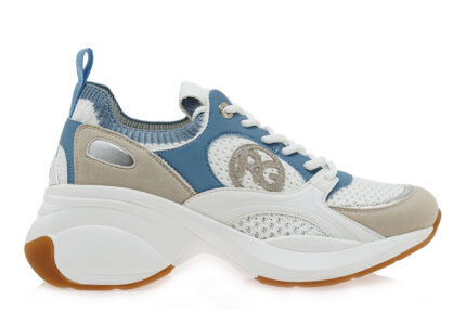Γυναικεία Sneakers Renato Garini 2362-61RG50 Λευκό Σιέλ W119R6503481