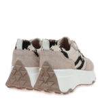 Γυναικεία Δερμάτινα Sneakers Renato Garini 560-61RG43 Μπεζ Καστόρι Cow Pony W119R54333W0