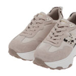 Γυναικεία Δερμάτινα Sneakers Renato Garini 560-61RG43 Μπεζ Καστόρι Cow Pony W119R54333W0
